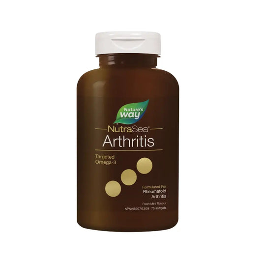加拿大直送NutraSea 關節炎靶向魚油 Arthritis Targeted Omega-3 Fresh Mint 75 Softgels