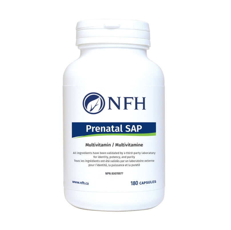 加拿大直送NFH 產前維生素 Prenatal SAP 180 Capsules Exp: 02/2028