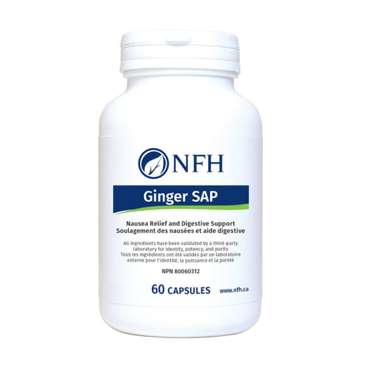 加拿大直送NFH 生薑提取 Ginger SAP (60 caps) 60 Capsules Exp: 12/2027
