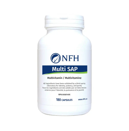加拿大直送NFH 複合維生素 Multi SAP 180 capsules  Exp: Exp: 09/2028