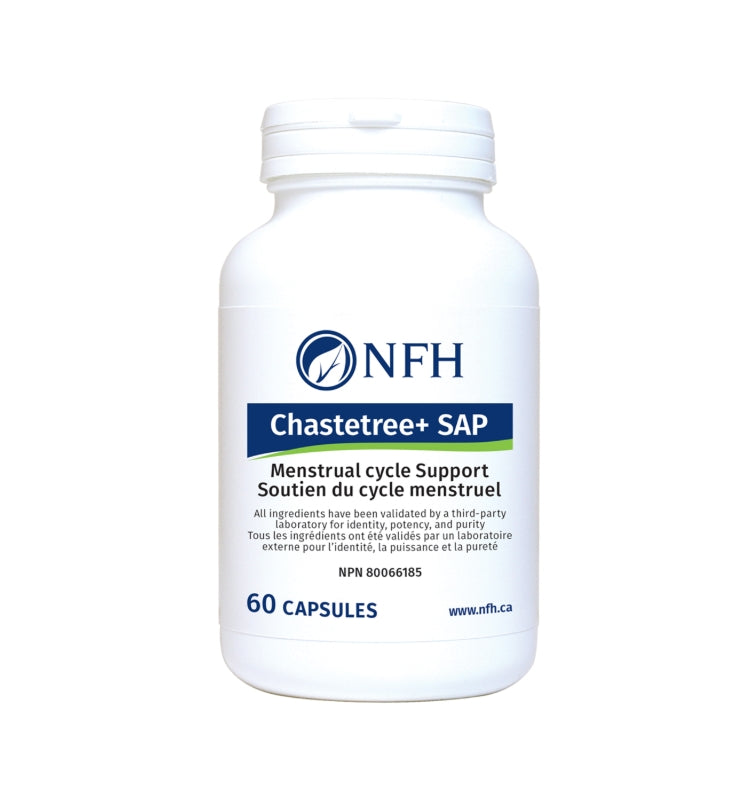 加拿大直送NFH 聖潔莓 NFH Chastetree+ SAP 60 Capsules Exp: 07/2028