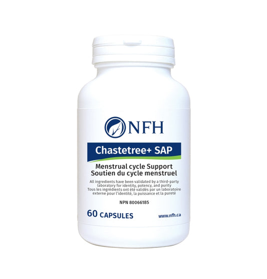 加拿大直送NFH 聖潔莓 NFH Chastetree+ SAP 60 Capsules Exp: 07/2028