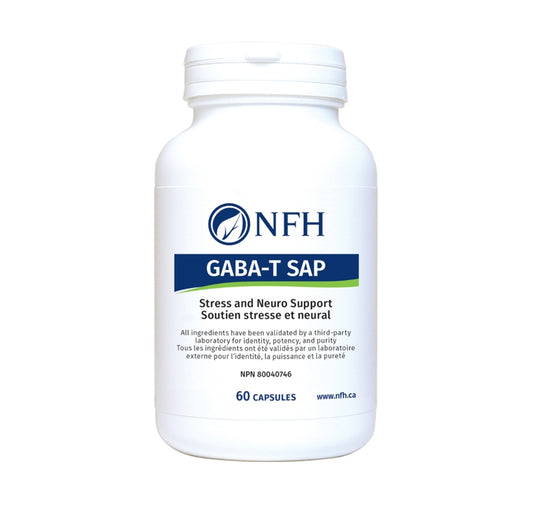 NFH GABA-T SAP 60 Capsules Exp: 02/2029