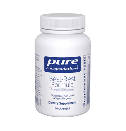 美國Pure Encapsulations 睡眠配方 Best-Rest Formula，60粒 膠囊