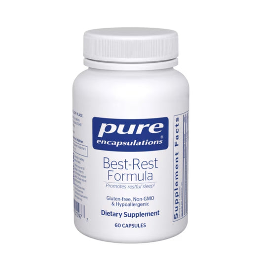 美國Pure Encapsulations 睡眠配方 Best-Rest Formula，60粒 膠囊