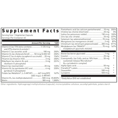 美國Douglas Laboratories 成人複合維生素 Ultra Preventive 1 Daily 60粒 膠囊