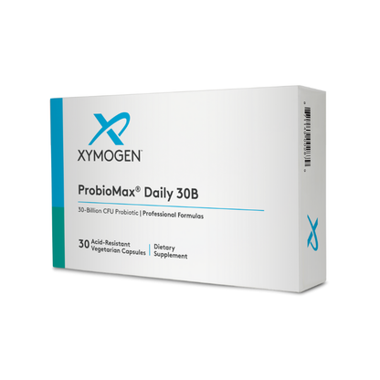 美國XYMOGEN 300億 CFU 腸道益生菌 微生態平衡 ProbioMax Daily 30B，30 粒膠囊