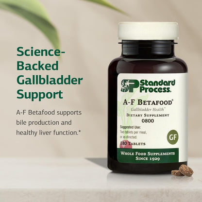 美國Standard Process 膽囊補充劑 A-F Betafood®，180 片