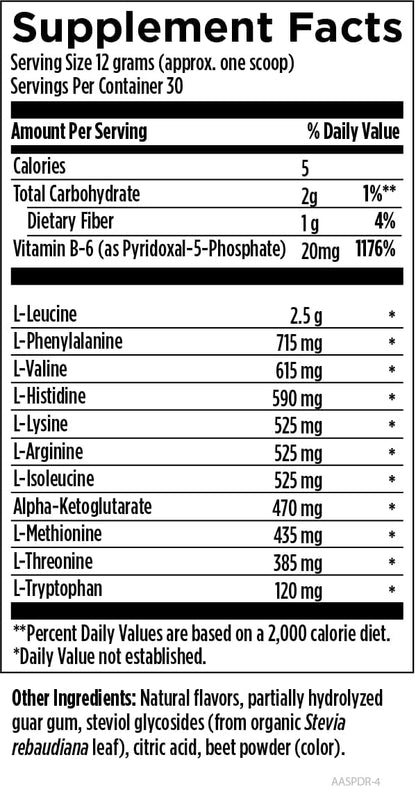 美國Designs for Health 至尊氨基酸粉  Amino Acid Supreme 12.7盎司/360 克