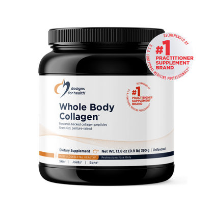 美國Designs for Health 全身膠原蛋白肽 Whole Body Collagen，13.8盎司/390 g