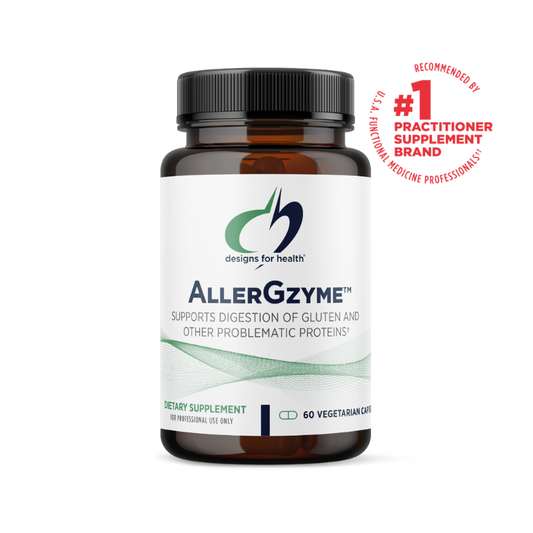 美國Designs for Health 麩質/乳製品消化酶 AllerGzyme，60 粒膠囊