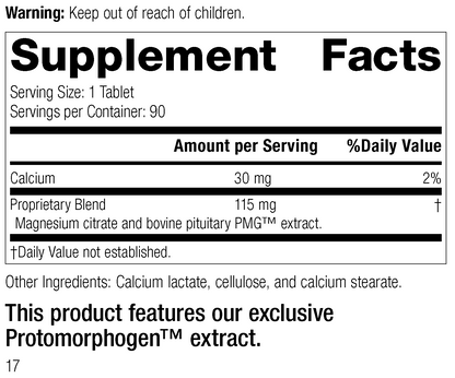美國Standard Process 腦垂體營養素 Pituitrophin PMG®，90 片