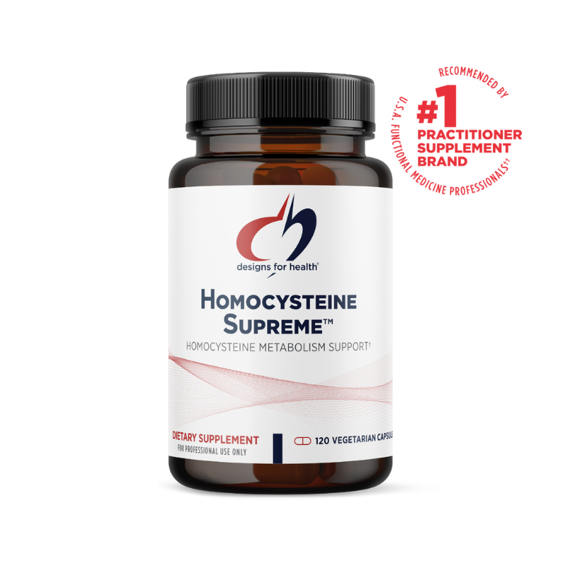 美國Designs for Health - 至尊同型半胱胺酸 - Homocysteine Supreme - 120 粒膠囊