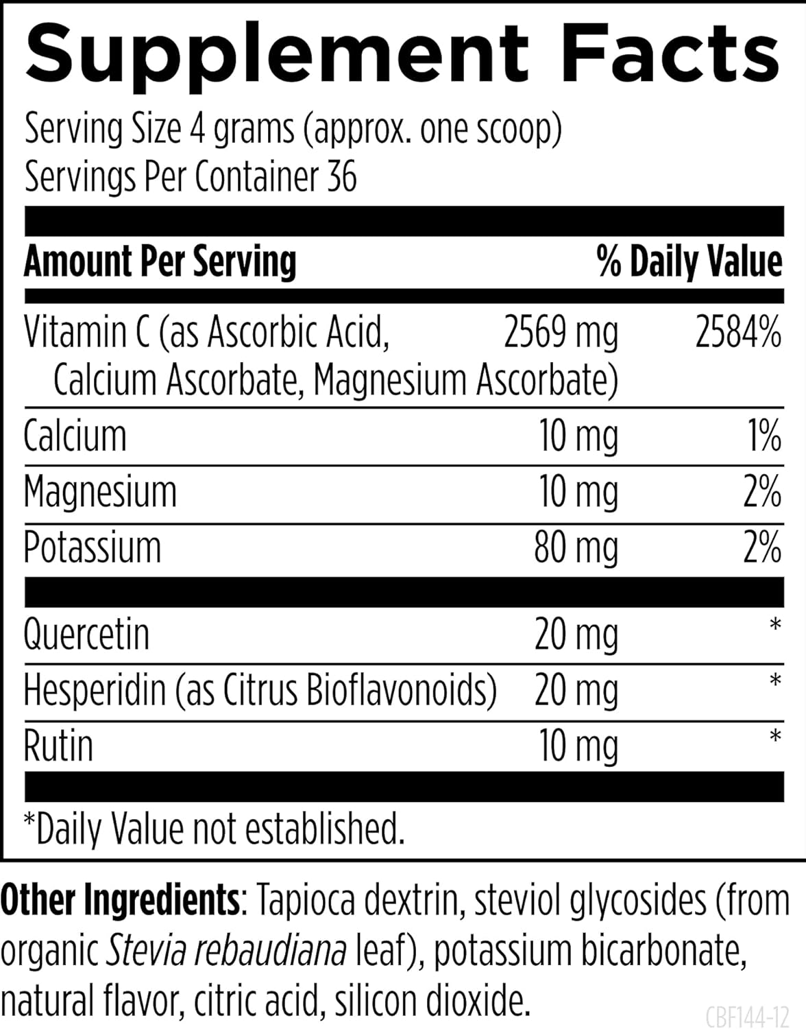 美國Designs for Health 維他命C+高效生物類黃酮泡騰粉 C+BioFizz，5盎司/144 g，橙味，免疫 + 抗氧化支持