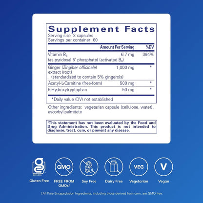 美國Pure Encapsulations 胃腸動力膠囊 MotilPro，180粒 膠囊