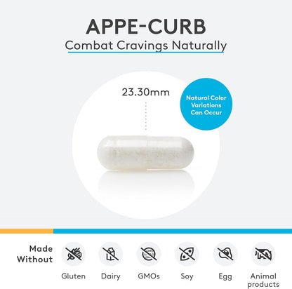 美國XYMOGEN  食欲抑制支持 Appe-Curb，120 粒素食膠囊