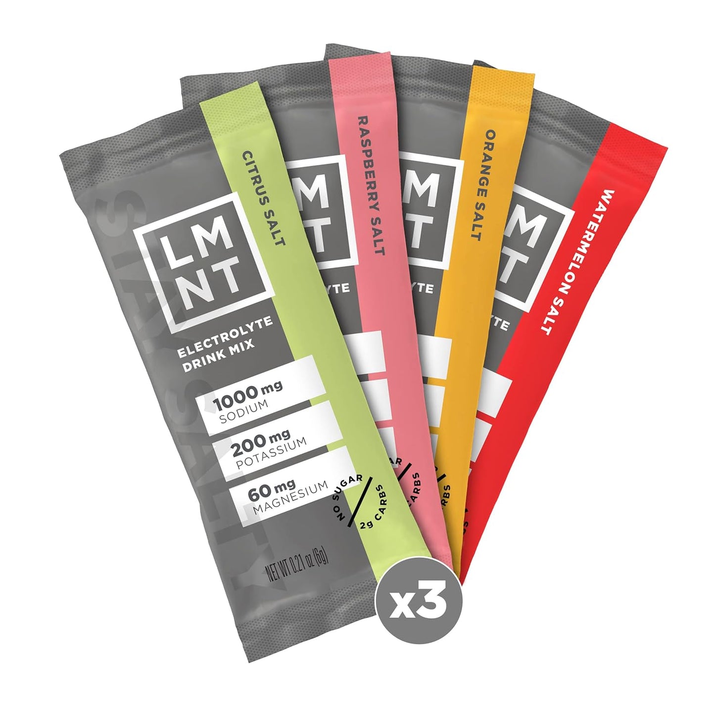 美國LMNT Drink 電解質粉 12包