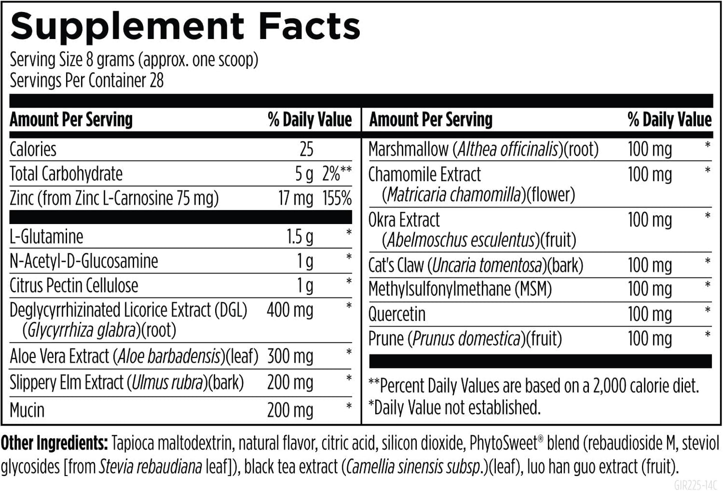 美國Designs for Health 谷氨醯胺複合腸道修復粉 GI Revive，7.9 oz/224g，腸道粘膜支持