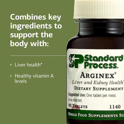 美國Standard Process 肝腎營養素 Arginex®，90片