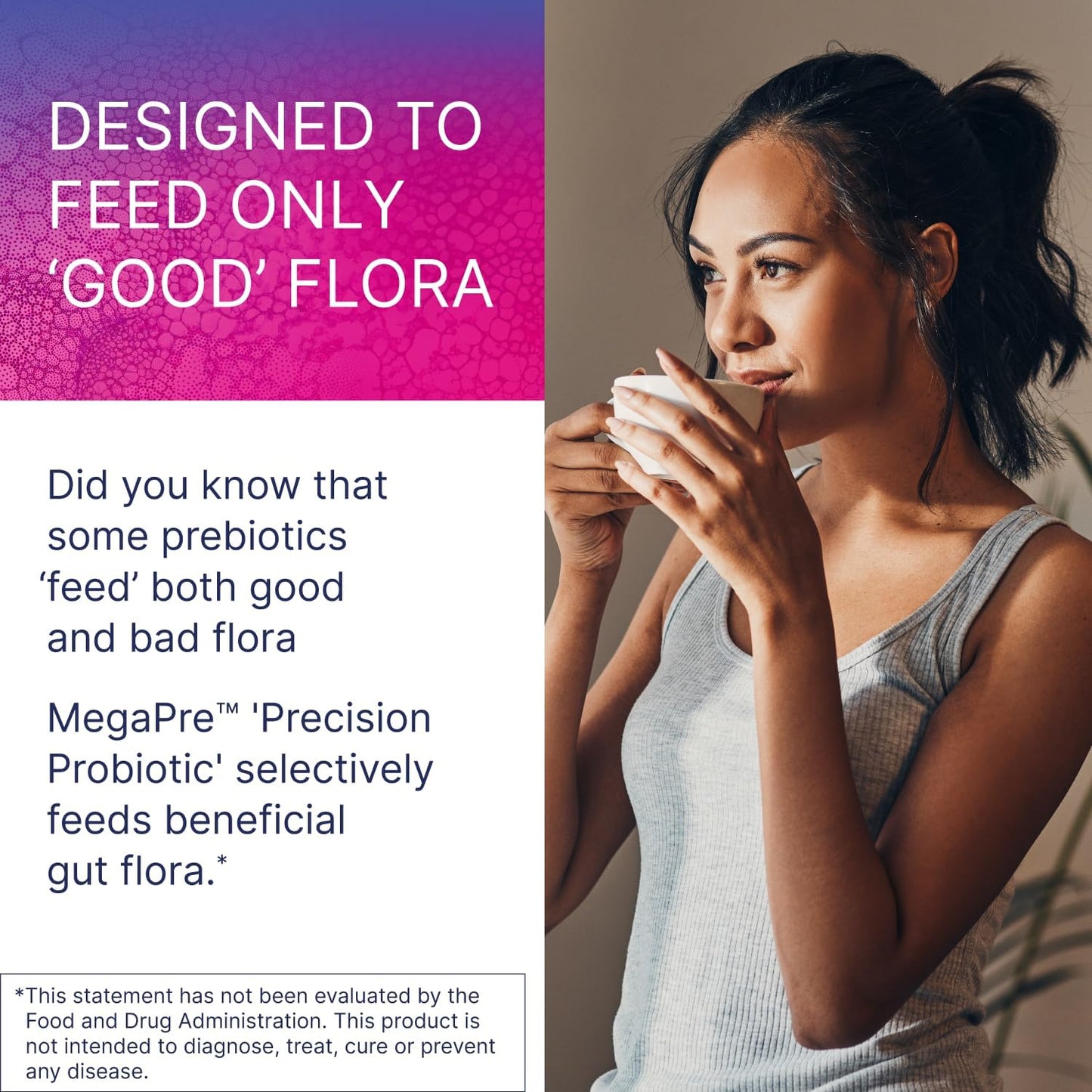 美國Microbiome Labs 益生元補充劑 MegaPre，180粒胶囊