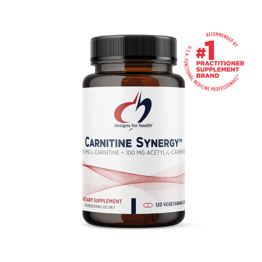 美國Designs for Health 左旋肉鹼 Carnitine Synergy，120粒膠囊