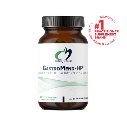 美國Designs for Health 胃黏膜支持 GastroMend-HP，60粒膠囊