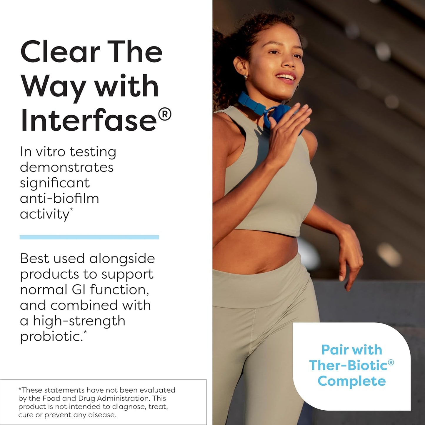 美國Klaire Labs/SFI Health 溶菌酶 Ther-Biotic® InterFase Plus，60粒膠囊