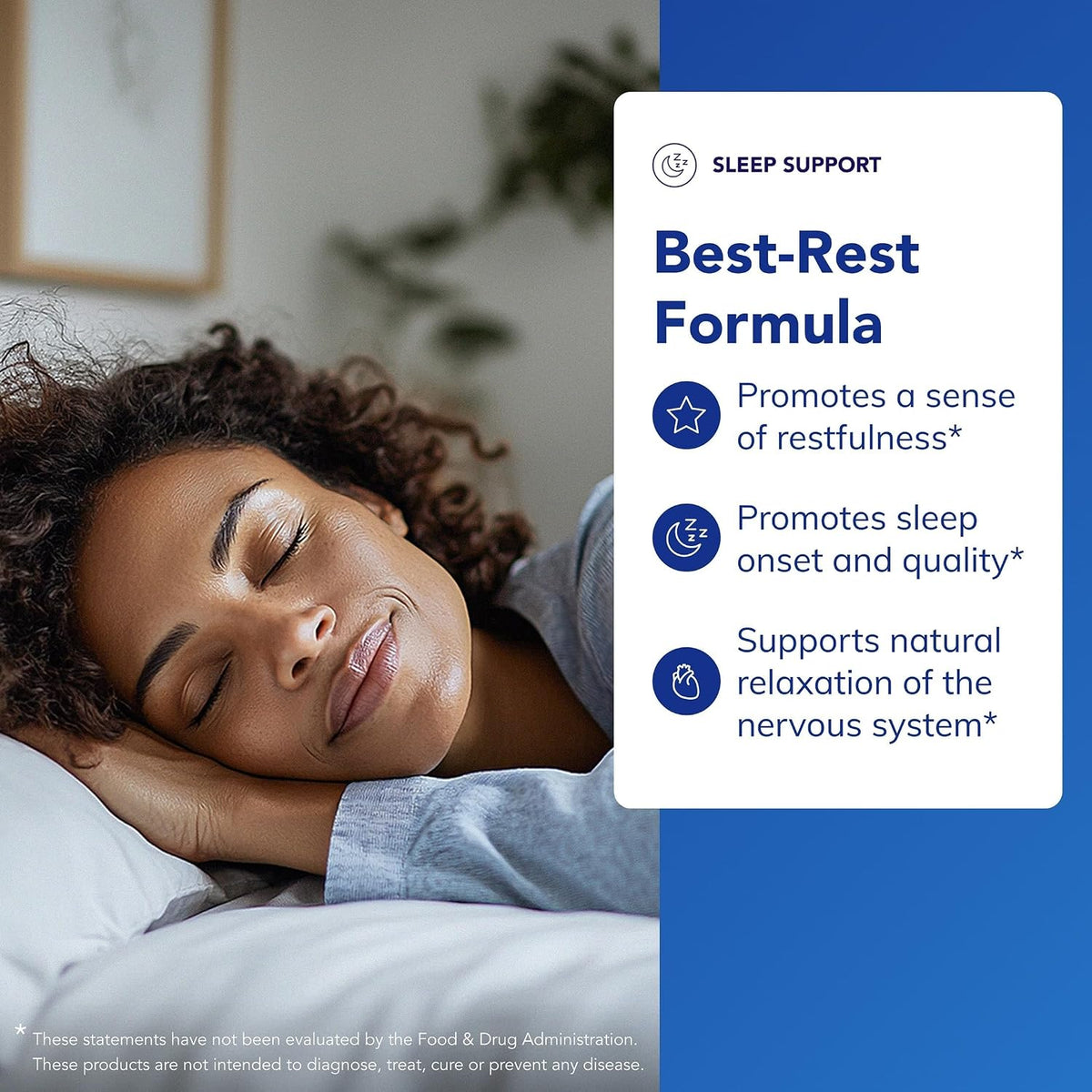 美國Pure Encapsulations 睡眠配方 Best-Rest Formula，60粒 膠囊