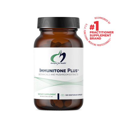 美國Designs for Health 免疫支持草藥配方  Immunitone Plus，120粒膠囊