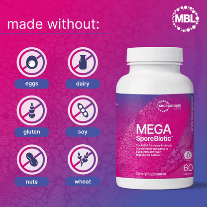 美國Microbiome Labs 孢子益生菌 MegaSporeBiotic，60粒膠囊