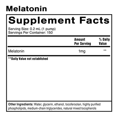 美國Quicksilver Scientific 脂質體褪黑素 Liposomal Melatonin，30 mL