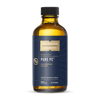 美國Quicksilver Scientific 純磷脂醯膽鹼PC Micellized Pure PC，120 mL
