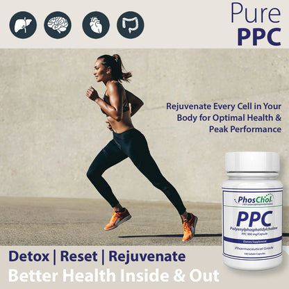 美國Nutrasal  PhosChol 醫藥級 PPC 900 毫克，100 粒素食膠囊