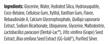 美國Designs for Health  無氟益生菌牙膏  PerioBiotic™ Silver 檸檬味
